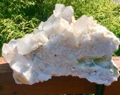 25 LB Massive Clear Quartz Crystal Natural Dragon Head Formation Feng Shui Black Phantoms Centerpiece God 39 s Art Large Disp