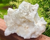 6 LBS Large Beautiful Clear Quartz Cluster Centerpiece Display Feng Shui Reiki Crystals Zen Room Entryway Meditation OOAK