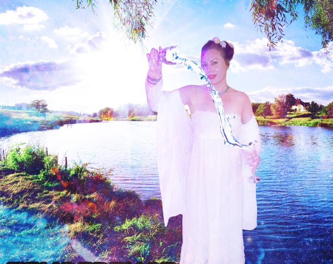 TEMPERENCE ~ Tarot Card Original Art by Crystal Goddess 888