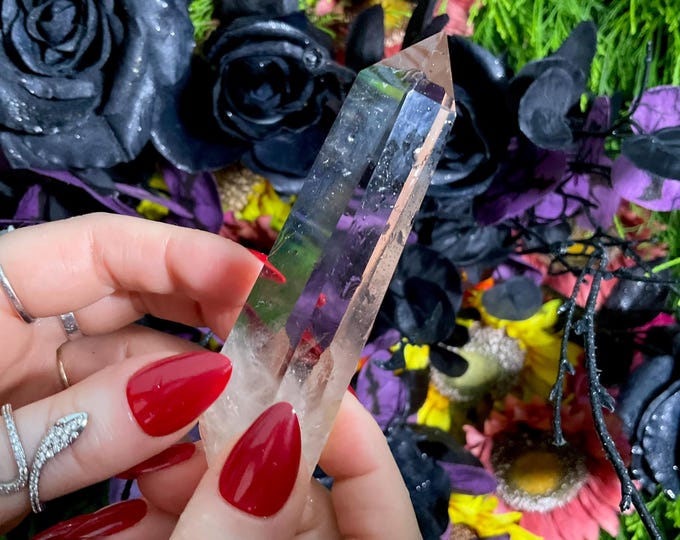 High Altitude Himalayan Ultra Clear Quartz Crystal Wand ~ Large 3 oz. ~ 4’’ Long ~ Fast & Free Shipping, USA + Global Shipping ~ RARE!