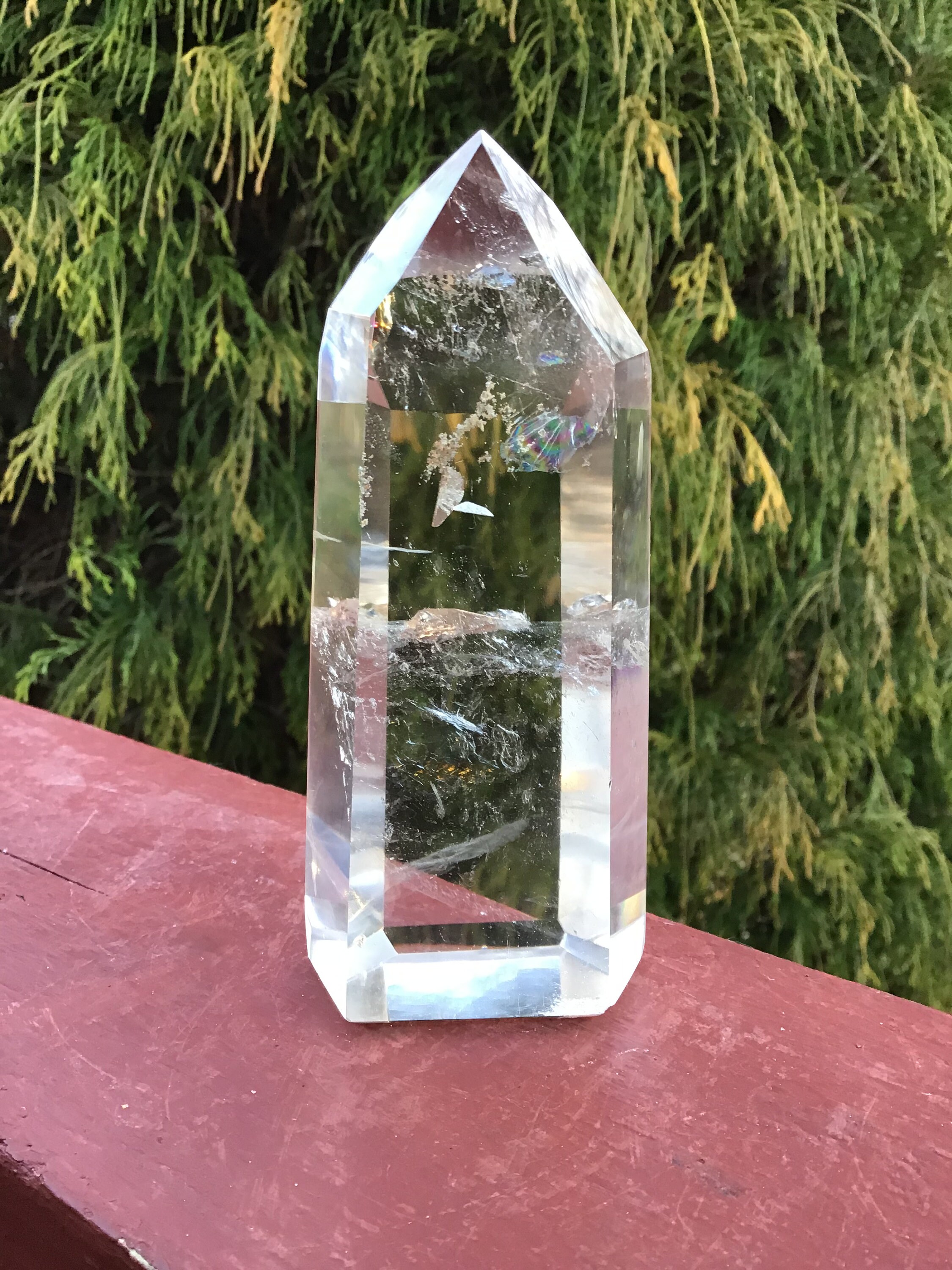 Quartz Crystal Generator Large 10 oz. Tower 4 Tall Etsy