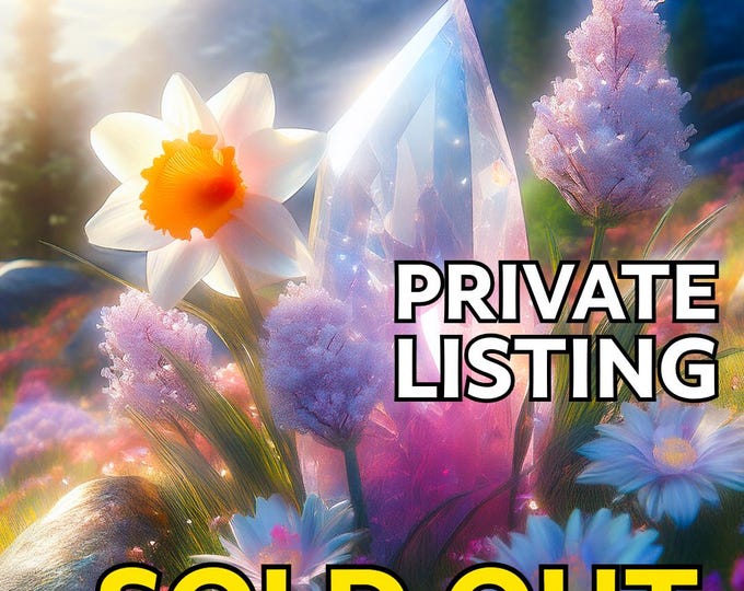 SOLD OUT ~ Reserved for Kristin ~ Payment 2 of 18 ~ Large Kunzite Crystal: 6.7 oz Lilac Pink Gemstone