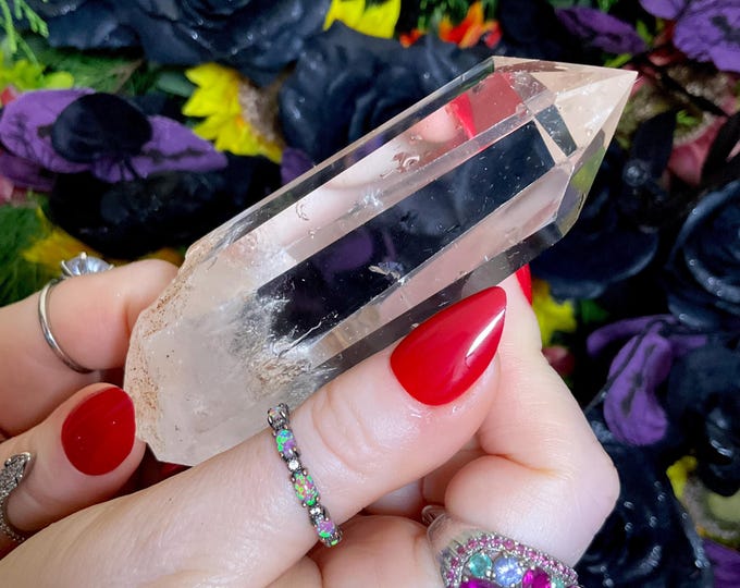 High Altitude Himalayan Ultra Clear Quartz Crystal Wand ~ Large 5.6 oz. ~ 4’’ Long ~ Fast & Free Shipping, USA + Global Shipping ~ RARE!