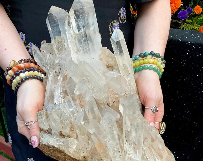 Large Clear Quartz Crystal Cluster, Columbian Specimen, 17 lb