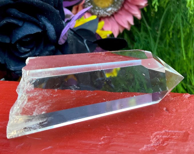High Altitude Himalayan Ultra Clear Quartz Crystal Wand ~ Large 2.9 oz. ~ 3 1/2’’ Long ~ Fast & Free Shipping, USA + Global Shipping ~ RARE!