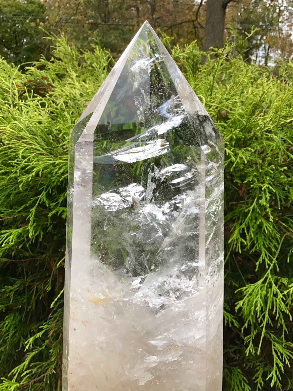 Quartz Crystal Generator Large 11 Lb. 14 oz. 16 Tall Etsy
