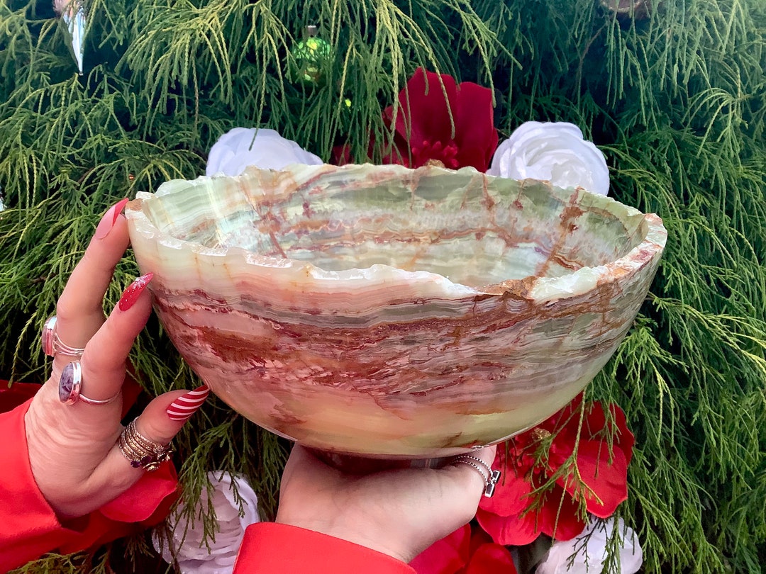 Afghanistan Jade Bowl Large 9 Lb. 2 Oz. 10 Wide Etsy
