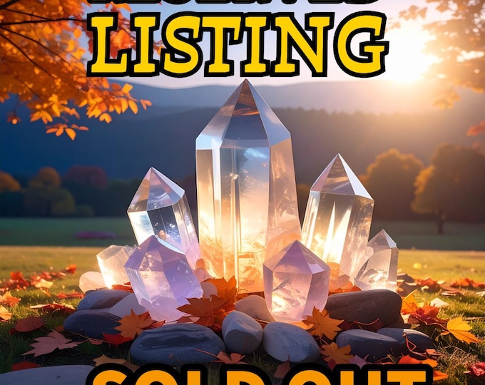 SOLD OUT ~ Reserved for Heather ~ Payment 7 of 18 ~ Clear Citrine Quartz Crystal Point ~ 6 Lb.  15 oz. ~ 10" Tall~ Sparkling Yellow