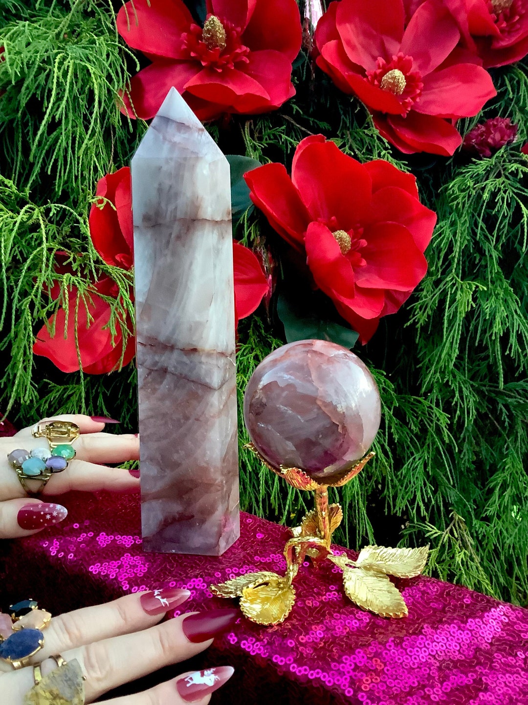A.Crystall var × A.Red Phantom A.Crystall var × A.Red Phantom Red Phantom Quartz Crystal Ball