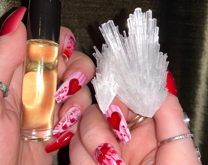 Vanilla Afternoon ~ Crystal Goddess 888 Exclusive Set ~ Combining Poetry, Scent and Crystals for a Multi-Sensory Experience ~