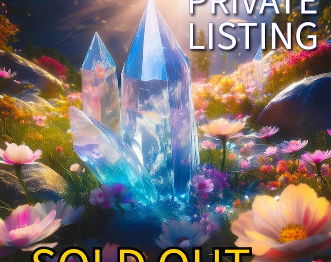 SOLD OUT ~ Reserved for Julie ~ Payment 3 of 6 ~ Pink Tourmaline Quartz Crystal Large 2 Lb. 12 oz. Cluster ~ 5" Long