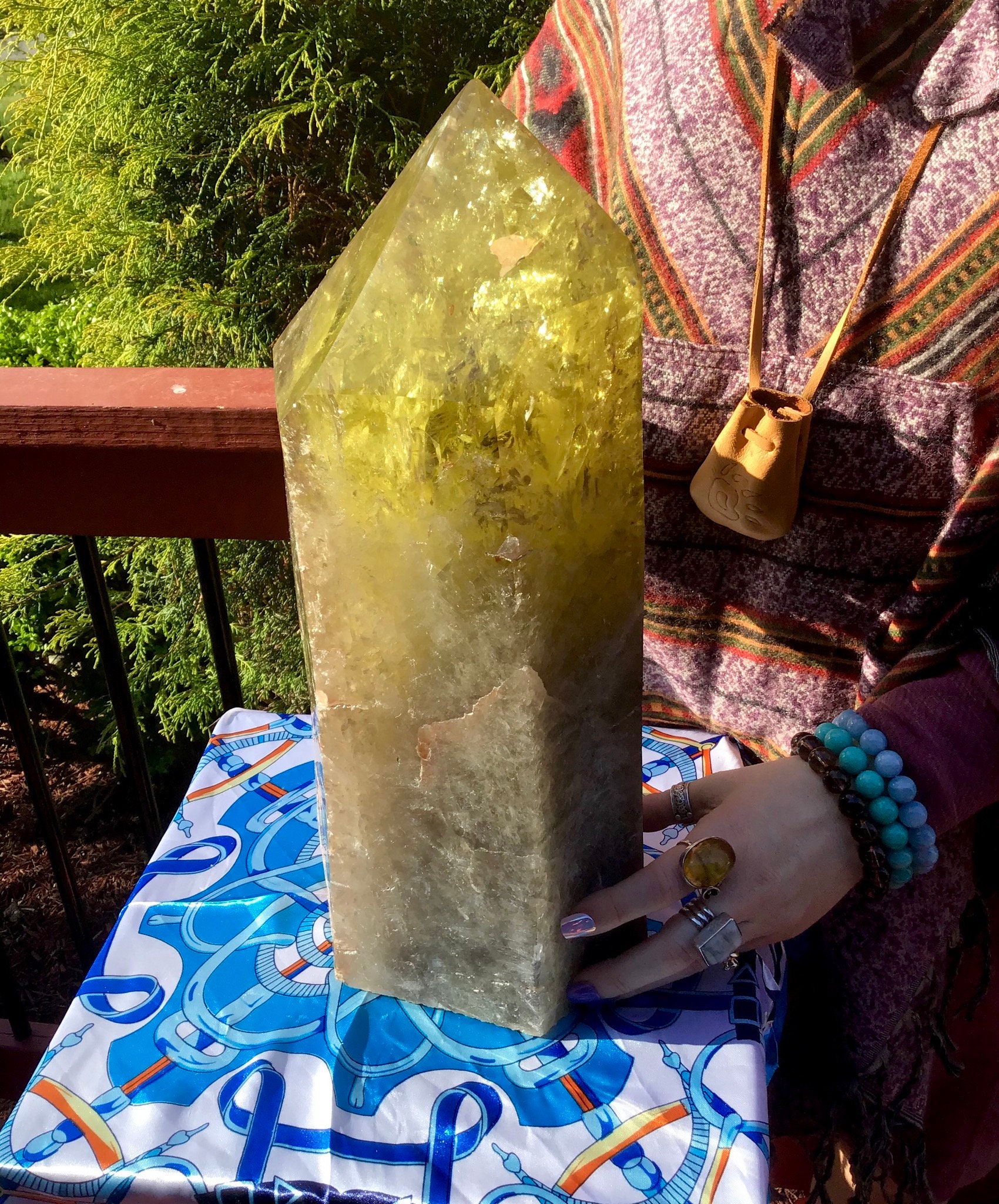 Citrine Quartz Crystal Large 28 Lb. 12 Oz. Generator Etsy