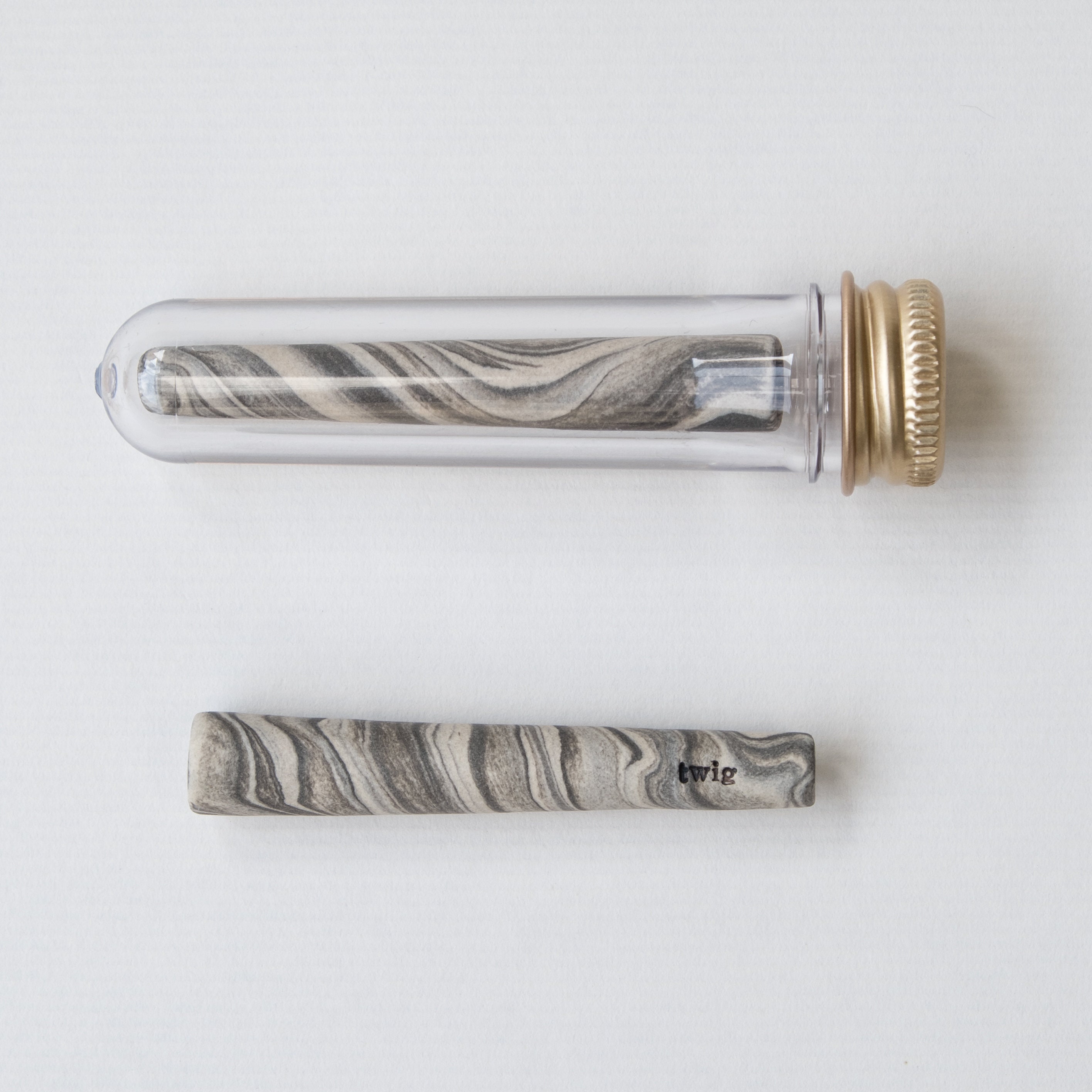 Ceramic One-hitter Pipe, Chillum, Smoking Pipe, Marble One Hitter, (Marbled...