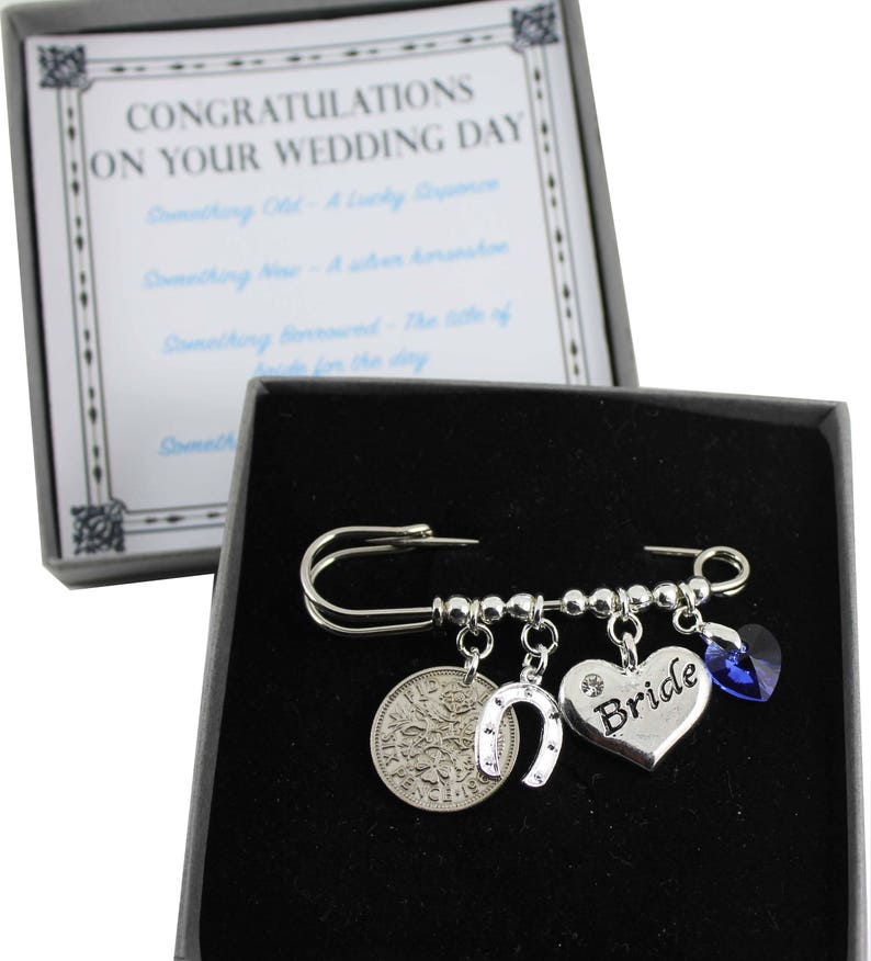 Nice Birthday Gift 1956 Lucky Sixpence /& Horseshoe Charm Keyring