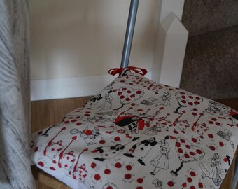 Alice in Wonderland chair cushions