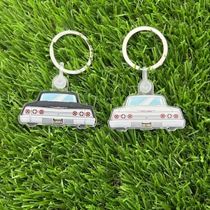 Porte-clés en acrylique Chevrolet Impala de 1962