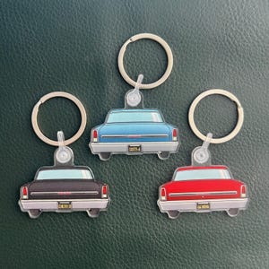 1966 Chevy Nova Acrylic Keychain