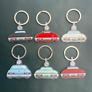 Porte-clés en acrylique Chevrolet Impala de 1968