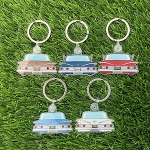 1960 Chevy Impala Acrylic Keychain