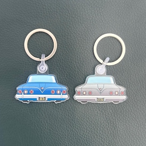 1961 Chevy Impala Acryl Schlüsselanhänger