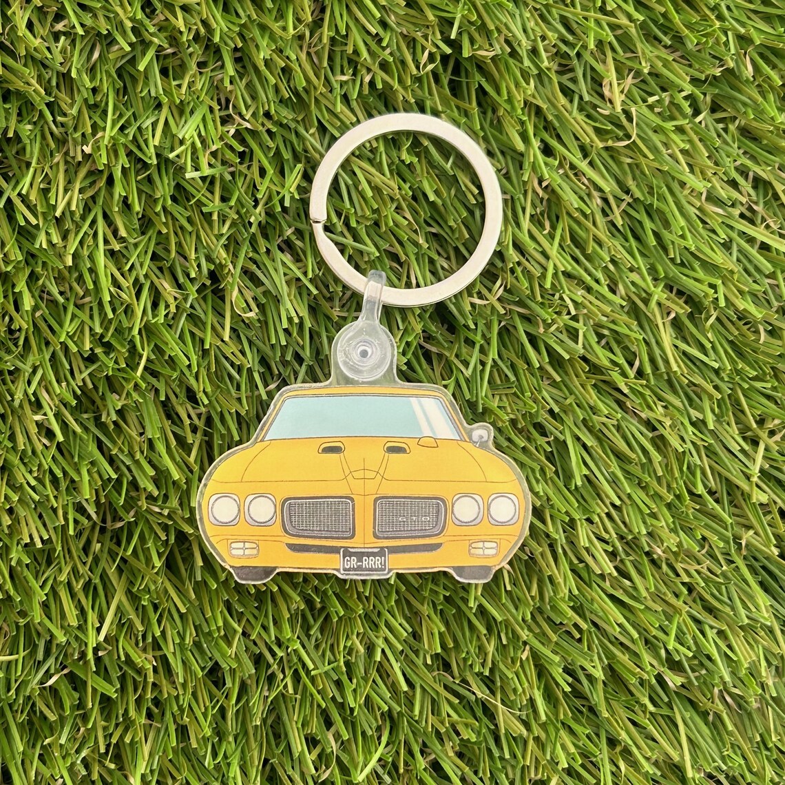 1970 Pontiac GTO Acrylic Keychain - Etsy