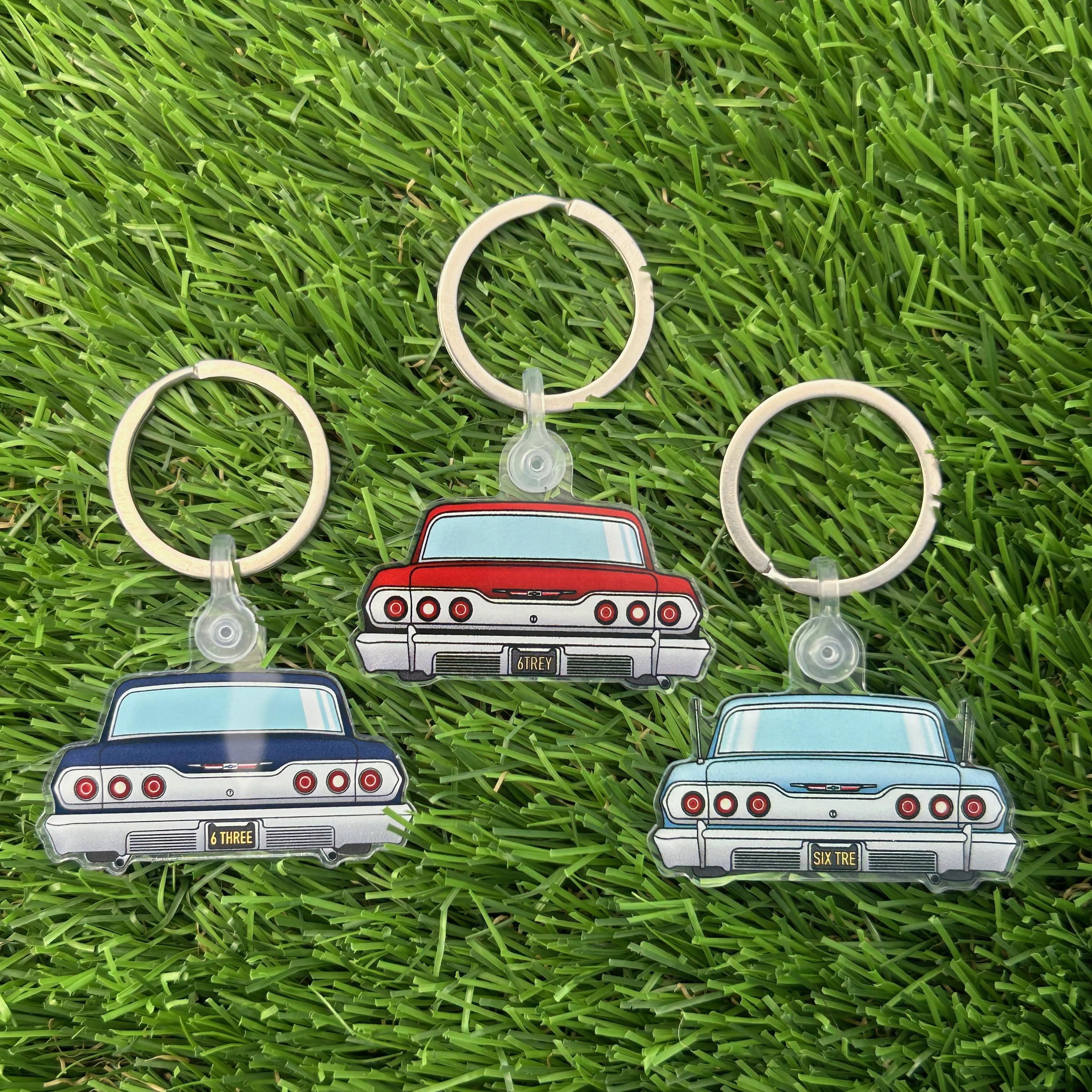 1963 Chevy Keychain - Etsy