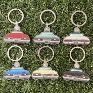 1967 Chevy Impala Acrylic Keychain