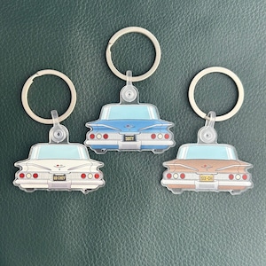 1960 Chevy Impala Acrylic Keychain