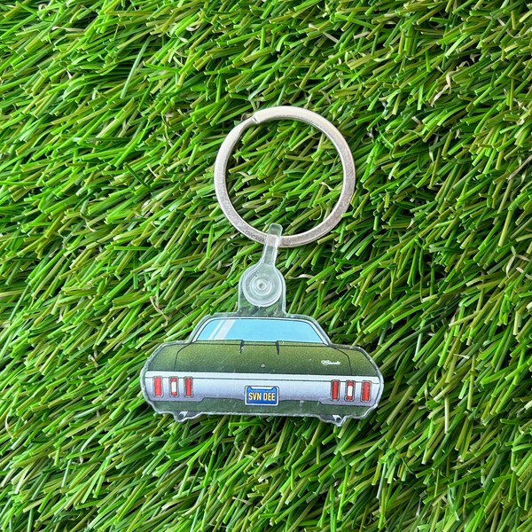 1970 Chevy Impala Acrylic Keychain