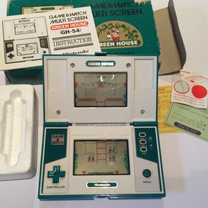 Gioco Nintendo vintage e guarda Serra due schermo Hand Held Game