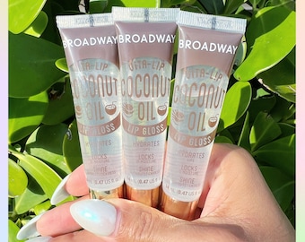 Broadway coconut oil lipgloss