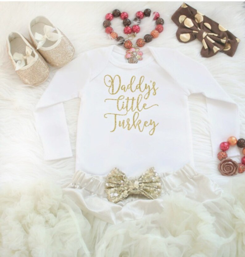 etsy baby girl thanksgiving outfit
