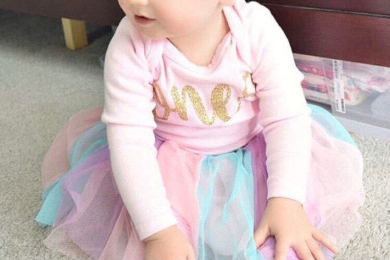birthday outfit for one year old baby girl