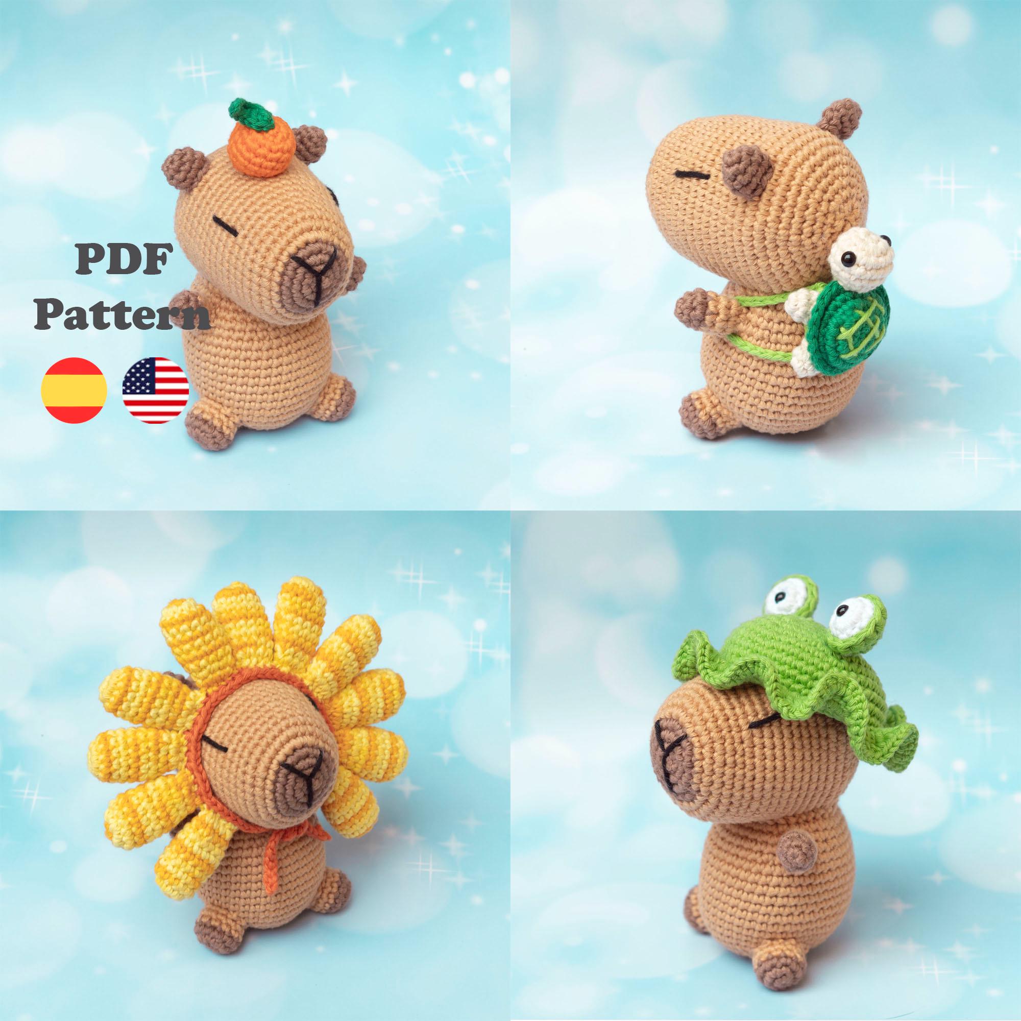カピバラのあみぐるみ - Etsy 日本