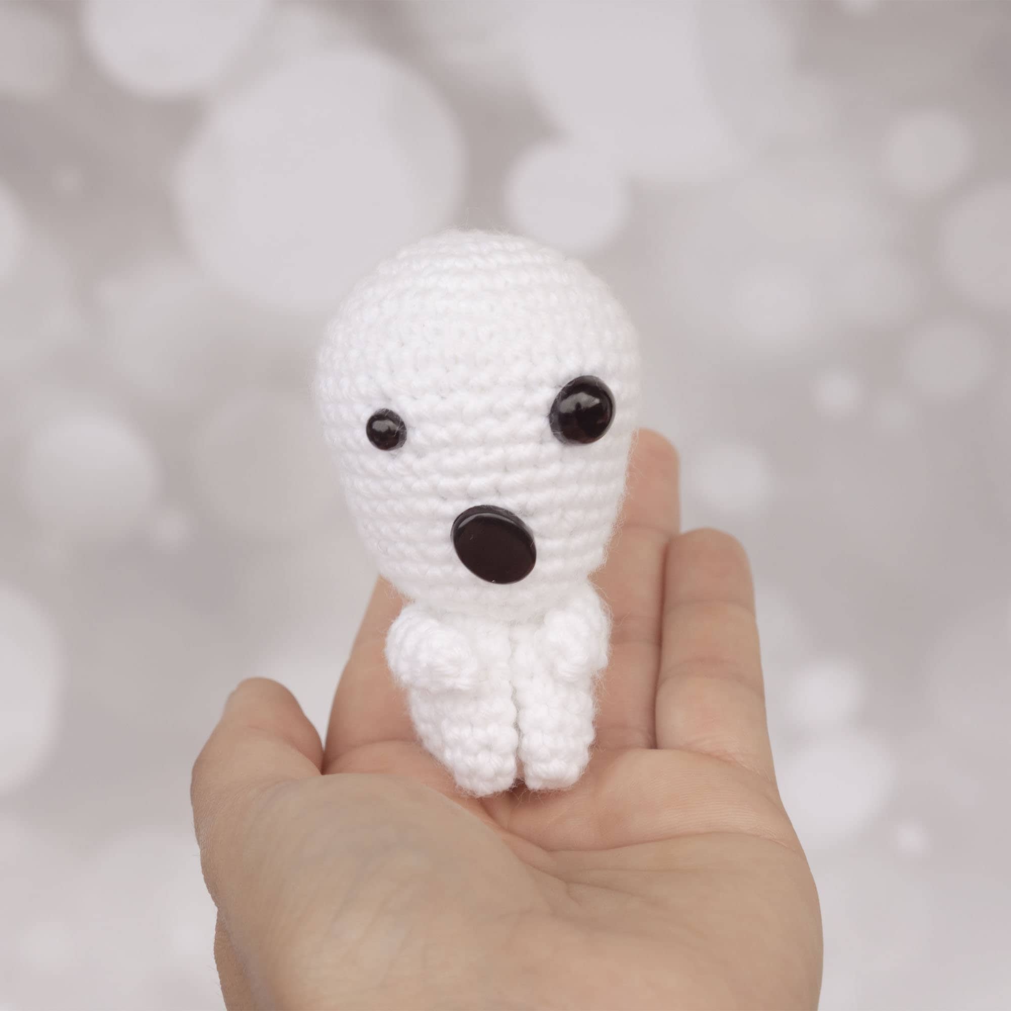 3 in 1 Crochet Pattern Kodamas Amigurumi Kodama Forest Etsy