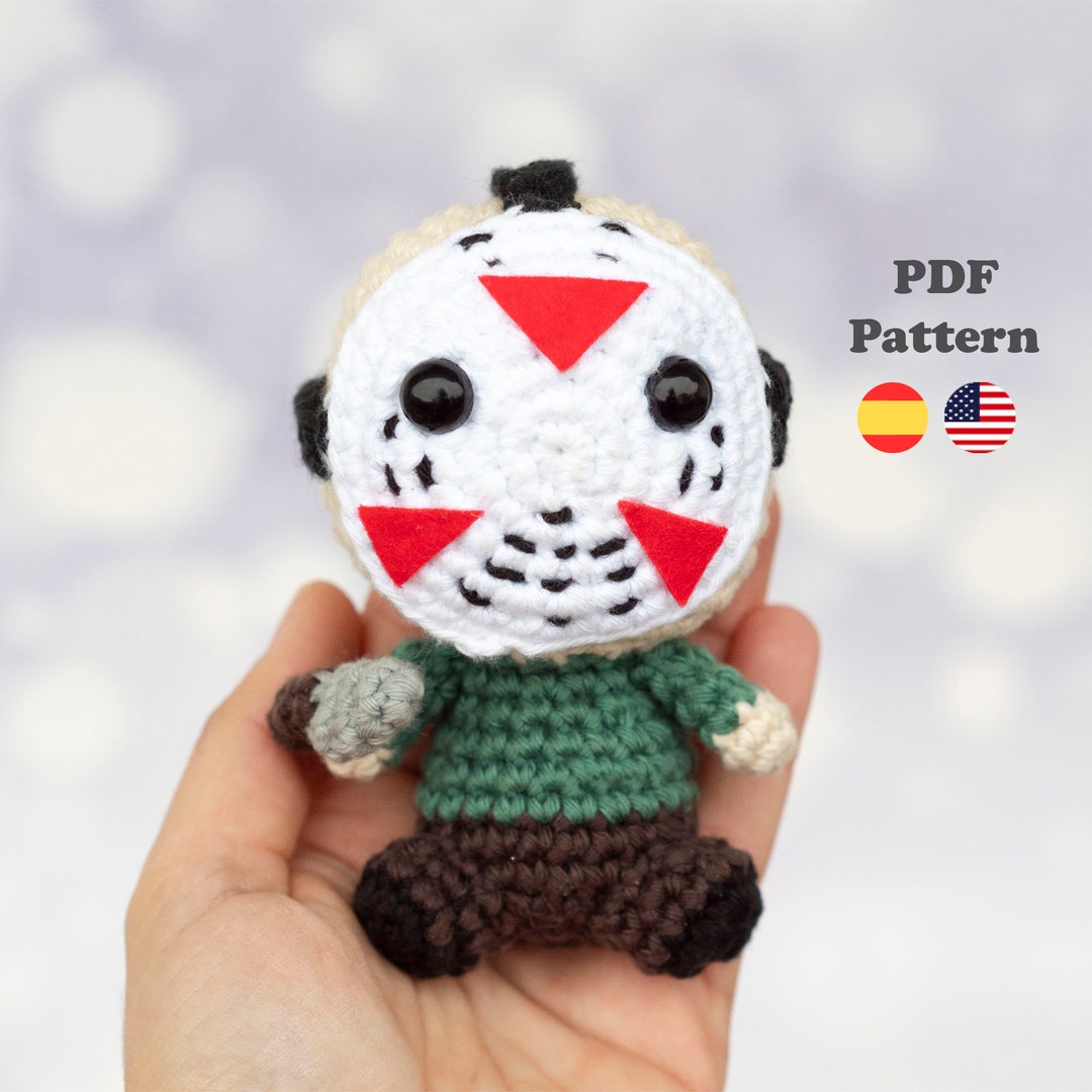 Mini Jason Voorhees Amigurumi Crochet Pattern Pdf PDF Pattern Etsy