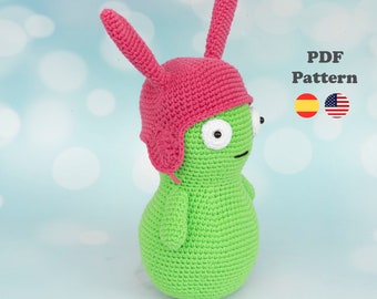 Kuchi Kopi Bob's Burgers Amigurumi Pattern Crochet Pattern| Amigurumi Pattern | ENG/ESP | Amigurumi Kuchi Kopi patterns in Spanish