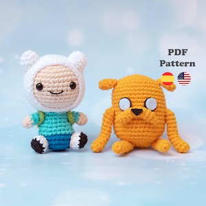 Human and dog adventure Amigurumi crochet pattern | Amigurumi Crochet | PDF Pattern| ENG / ESP |Aventuras perro y niño español patron
