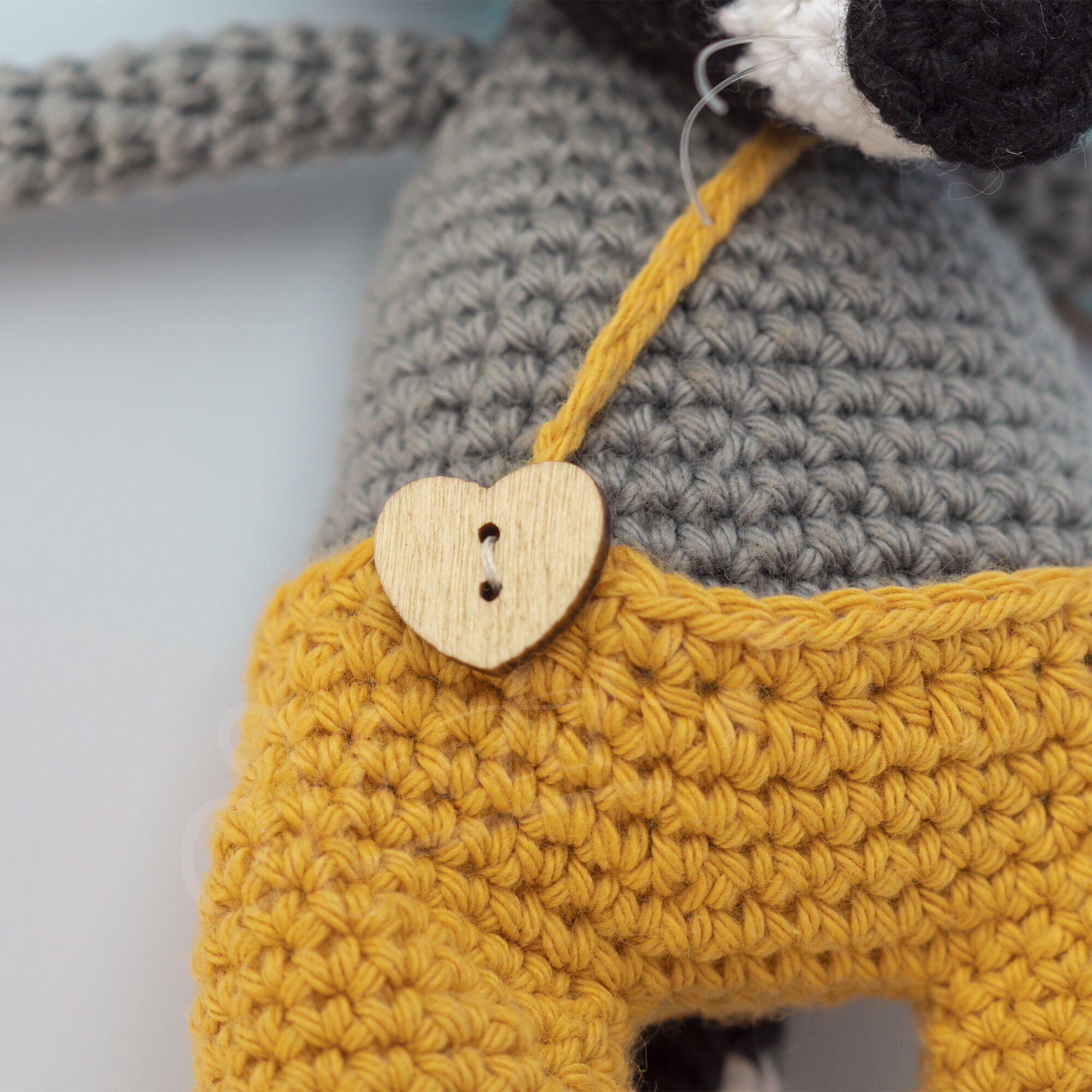 Sam The Racoon Crochet Amigurumi Pattern Sam the Raccoon | Amigurumi Crochet - Etsy
