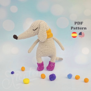 Crochet Amigurumi Pattern Fred the dog | Amigurumi Crochet | PDF Pattern
