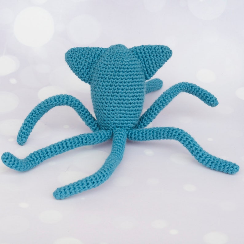 Squid Plush Coraline Amigurumi Crochet Pattern Pdf PDF Etsy España