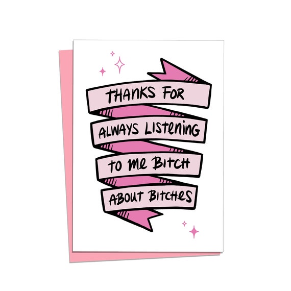 Funny Thank You Card Best Friend Birthday Card Funny Co - Etsy Canada Funny Thank You Card Best Friend Birthday Card Funny Co - Etsy Canada