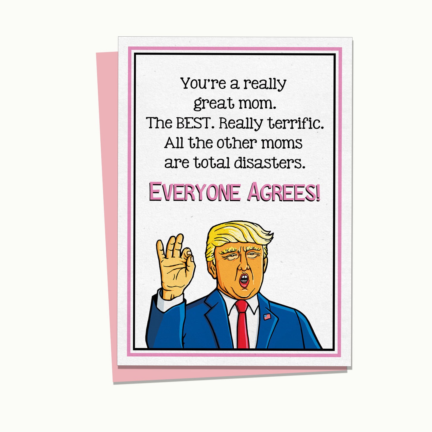 Mom Birthday Card Great Mom Card Funny Mothers Day Card - Etsy Mom Birthday Card Great Mom Card Funny Mothers Day Card - Etsy
