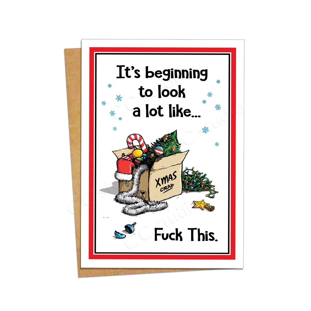 rude-christmas-cards-friend-christmas-card-it-s-etsy