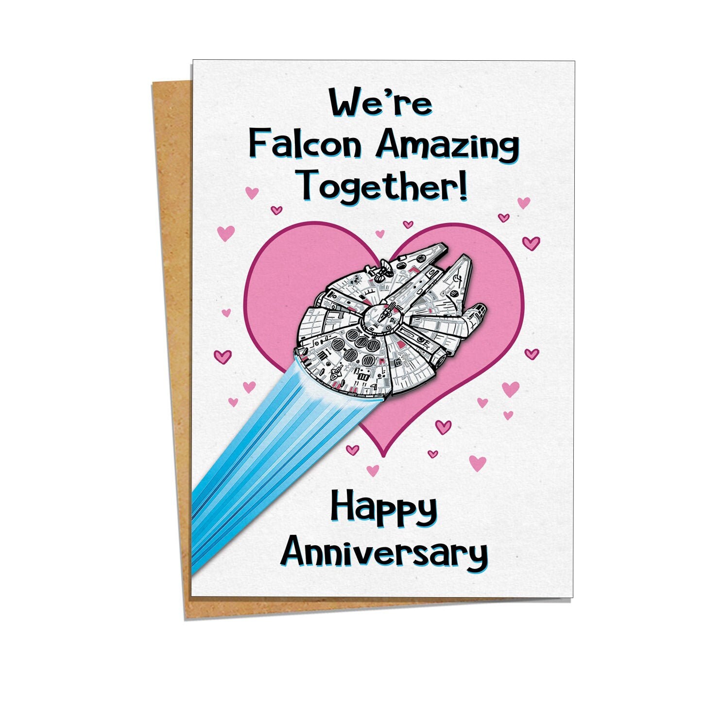 Star Wars Anniversary Card Anniversary Card for Husband Etsy