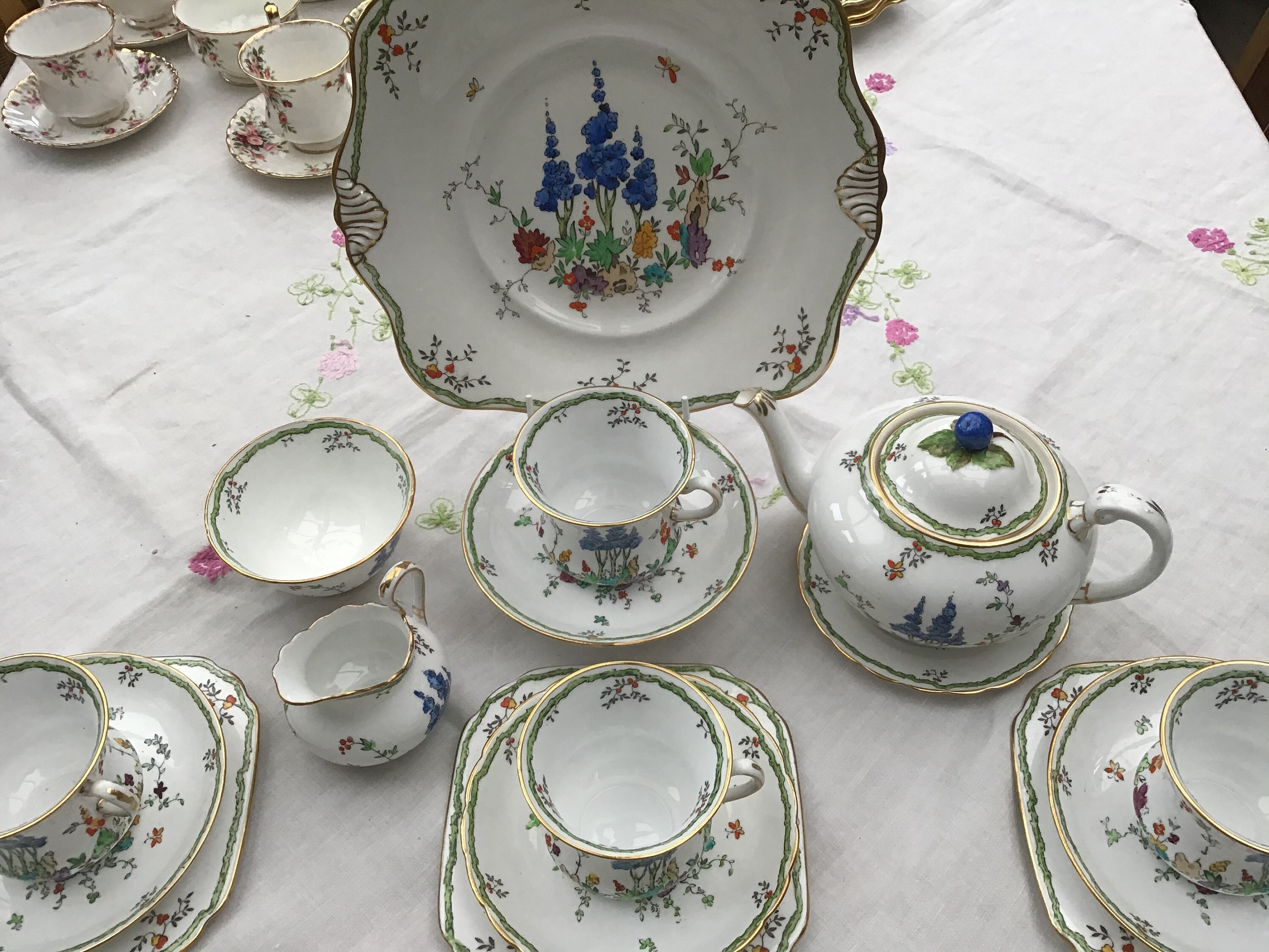 Image of 1920’S Tuscan Tea Set