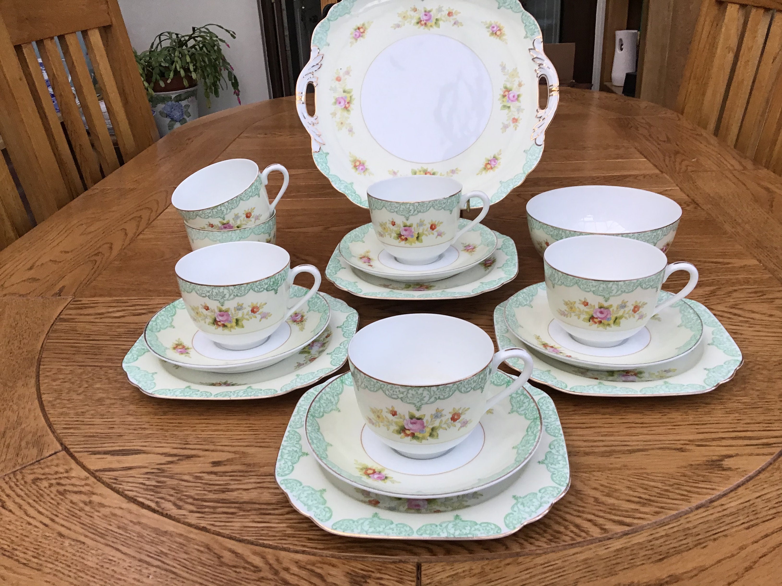 1920s Noritake Tea Set Etsy Canada
