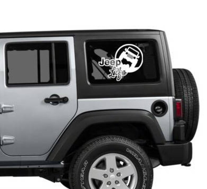JeepLife Decal Jeep Life Sticker Yeti Decal Mudding 4 Etsy
