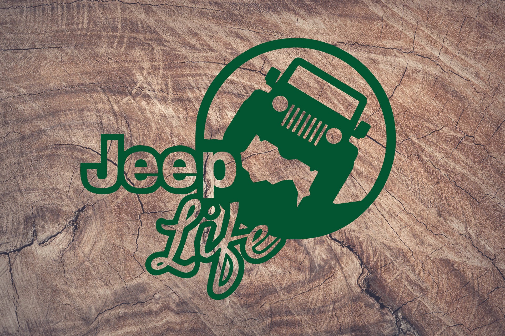 JeepLife Decal Jeep Life Sticker Yeti Decal Mudding 4 Etsy