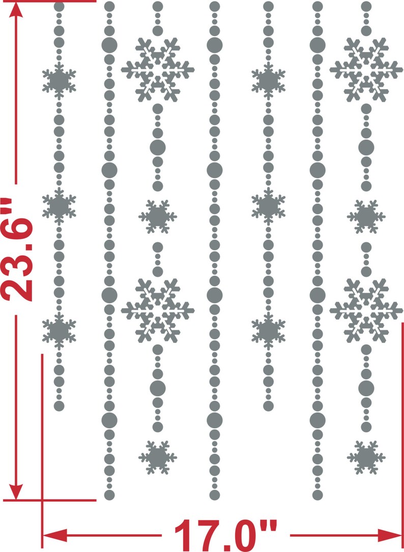Vinyl Holiday Decal / Christmas Window Decals Winter Decals - Etsy